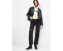 Džíny '90s loose high rise Černá, 29