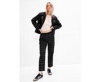 Kalhoty mid rise twill easy Černá, XS