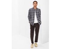 Kostkovaná košile Šedá, M