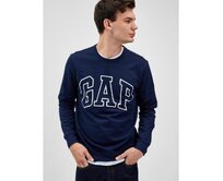 Mikina logo GAP fleece Modrá, XS