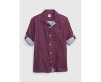 Dětská pruhovaná košile Červená, XS