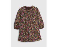 Dětské šaty s květinovým vzorem Hnědá, 2YRS