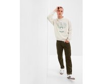 Manšestrové kalhoty slim GapFlex Hnědá, 32X32