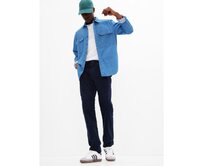 Manšestrové kalhoty slim GapFlex Modrá, 32X32