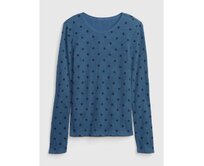 Dětské bavlněné tričko Modrá, XS