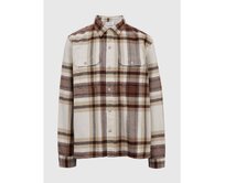 Teen flanelová košile Hnědá, 8