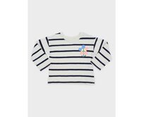 Dětské pruhované tričko Béžová, 4YRS