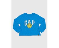 Dětské tričko GAP & Smiley® Modrá, 18-24M