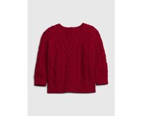 Dětský pletený svetr Červená, 12-18M