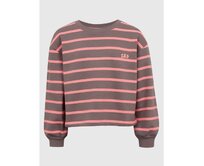 Dětská pruhovaná mikina Růžová, XS