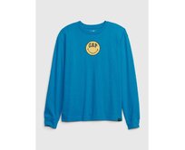 Dětské tričko GAP & Smiley® Modrá, XXL