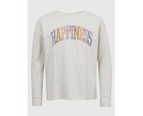 Dětské tričko Happiness Bílá, S