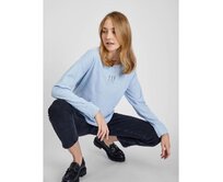 Tričko s dlouhým rukávem Modrá, S