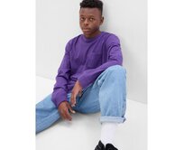 Teen tričko z organické bavlny Fialová, 8