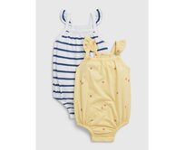 Baby body z organické bavlny, 2 ks Vícebarevný, 0-3M