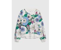 Dětská květovaná mikina Vícebarevný, S