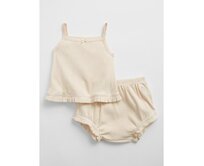 Baby set tílko a kraťasy Béžová, 0-3M