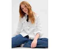 Džínová bunda Bílá, XXS