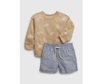 Baby set s logem Vícebarevný, 3-6M