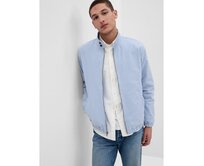 Bunda Harrington na zip Modrá, S