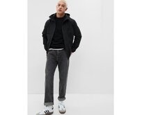 Bunda s kapucí Černá, S