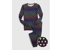 Dětské pyžamo se srdíčky Modrá, 4