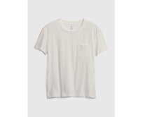 Dětské tričko s kapsičkou Bílá, XS