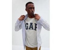 Košile slim stretch Modrá, XS