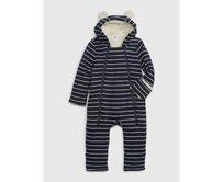 Baby zimní kombinéza sherpa Modrá, 0-3M