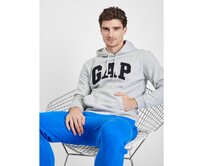 Mikina s logem GAP a kapucí Šedá, XL