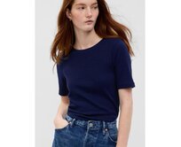 Tričko s krátkým rukávem Modrá, XXS