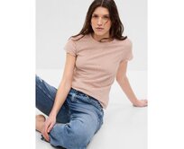 Vzorované tričko Růžová, XXS