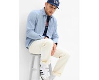 Košile s dlouhým rukávem Modrá, S