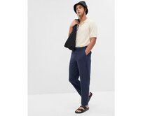 Kalhoty relaxed taper Modrá, XS