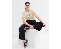 Tričko s logem GAP Béžová, XXS