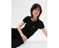 Tričko s logem Černá, XXS