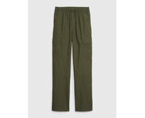 Dětské kalhoty cargo Zelená, S REG