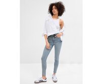 Džíny legging high rise Modrá, 25REG