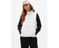 Prošívaná vesta Bílá, XS