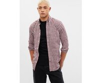 Košile s dlouhým rukávem Červená, XS