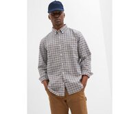 Košile oxford standard fit Hnědá, XS