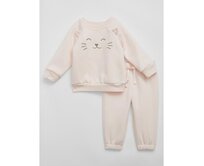 Baby tepláková souprava Růžová, 0-3M