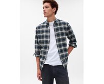 Košile oxford standard fit Zelená, XS