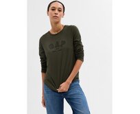 Tričko s logem GAP Zelená, XS