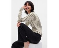 Tričko s dlouhým rukávem Bílá, XS