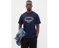 Tričko s logem Modrá, S