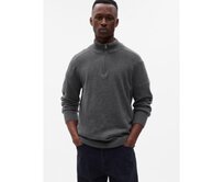 Hladký pletený svetr Šedá, XS