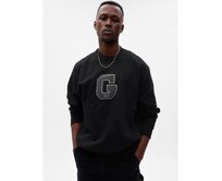 Mikina s logem Černá, XS