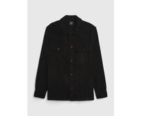 Manšestrová bunda Černá, S