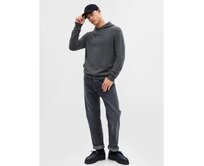 Mikina s kapucí Černá, S